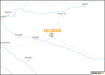 map of Yelovka