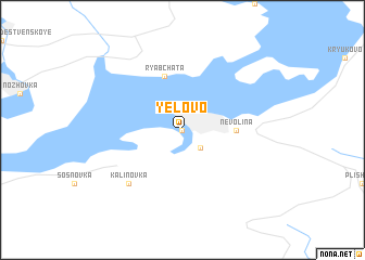 map of Yelovo