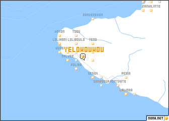 map of Yélowouwou