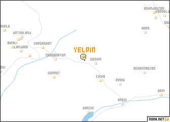 map of Yelpʼin