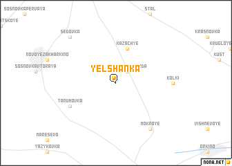 map of Yelshanka