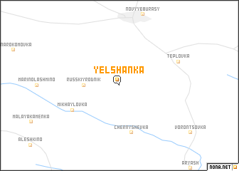 map of Yelshanka