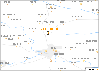 map of Yelshino