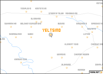 map of Yel\