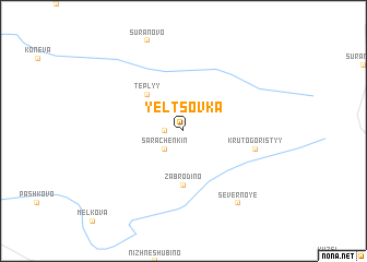 map of Yel\