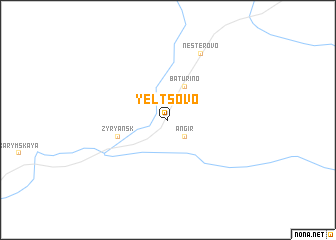 map of Yel\