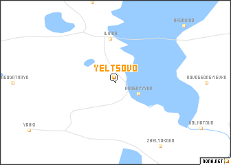 map of Yel\