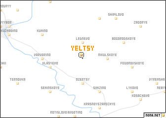 map of Yel\