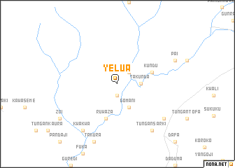map of Yelua