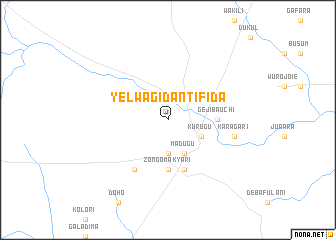 map of Yelwa Gidan Tifida