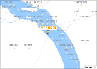 map of Yelwani