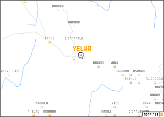 map of Yelwa