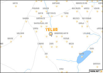 map of Yelwa
