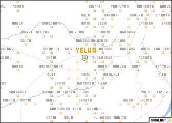 map of Yelwa