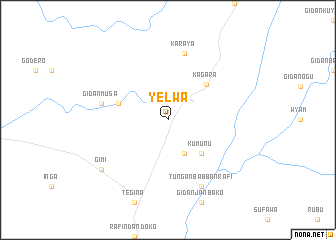 map of Yelwa