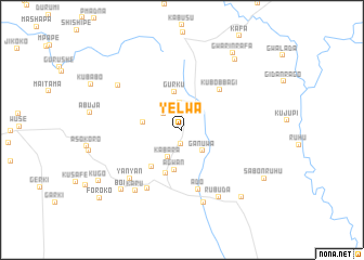 map of Yelwa