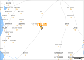 map of Yelwa