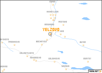 map of Yelzovo