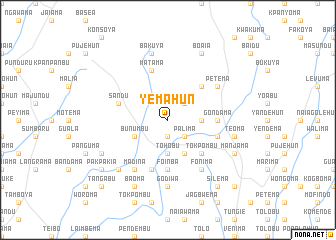 map of Yemahun