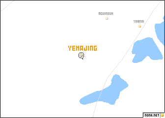 map of Yemajing