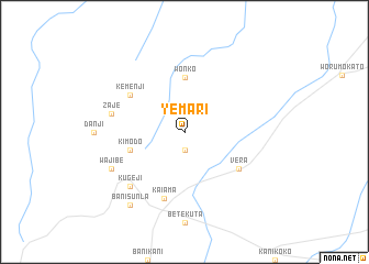 map of Yemari