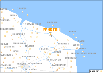 map of Yematou