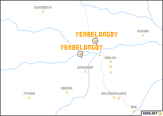 map of Yembélangoy