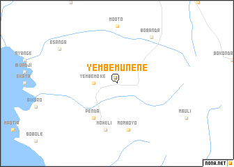map of Yembe-Munene
