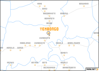 map of Yembongo
