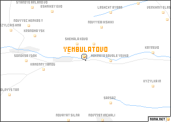 map of Yembulatovo