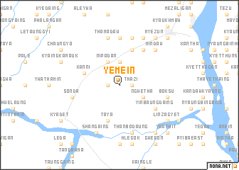 map of Yemein