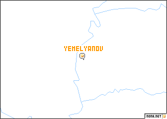 map of Yemel\