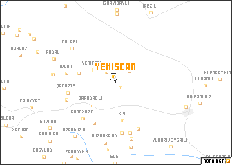 map of Yemişcan