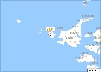 map of Yemi