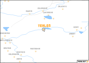 map of Yemlen\