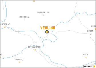 map of Yemliha