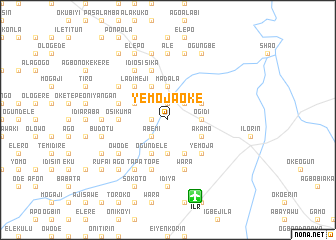 map of Yemoja Oke