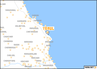 map of Yemul