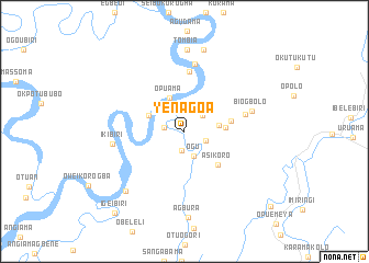 map of Yenagoa