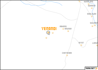 map of Yenanoi