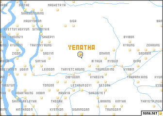 map of Yenatha