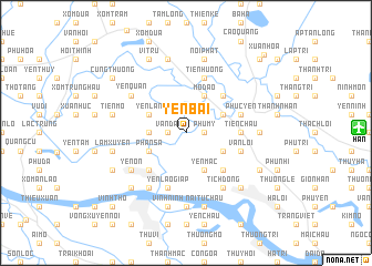 map of Yên Bài