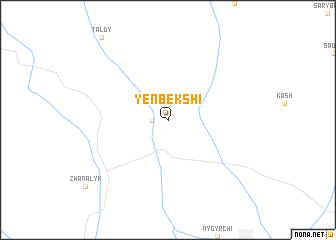 map of Yenbekshi