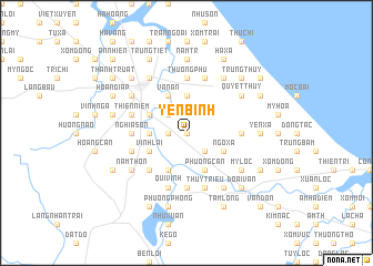 map of Yên Bình