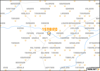 map of Yenbiro