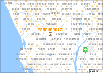 map of Yen-ch\