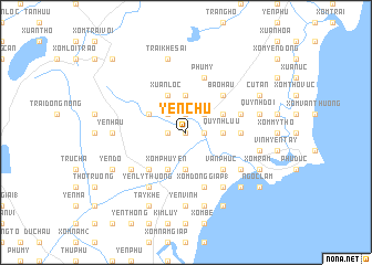 map of Yên Chu