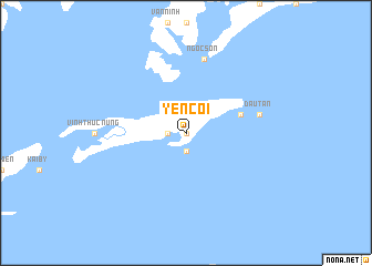 map of Yen Coi