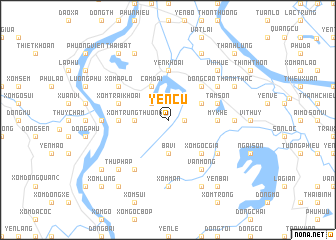 map of Yên Cư