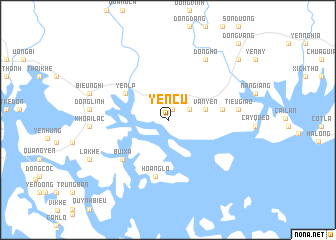 map of Yên Cư